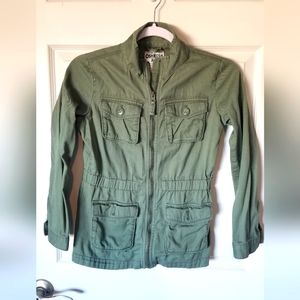 OshKosh Girl Utility/Military Jacket 10-12